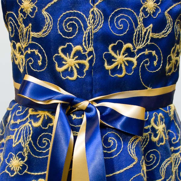 Katy Girls Dress Fabric Details