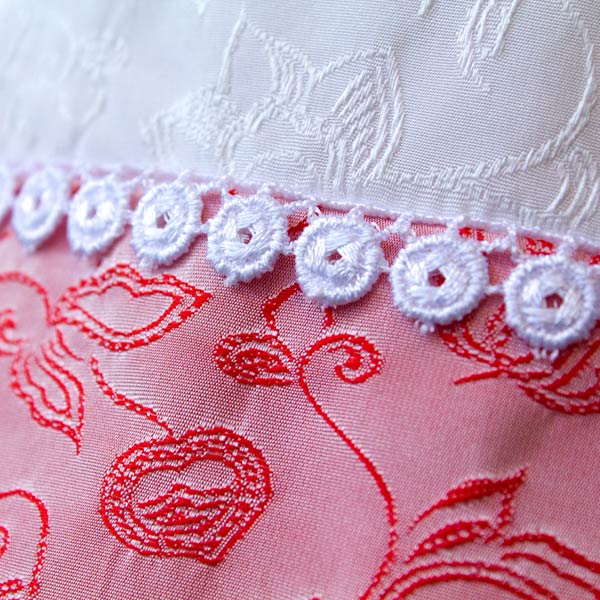 Olivia Girls Dress Fabric Details